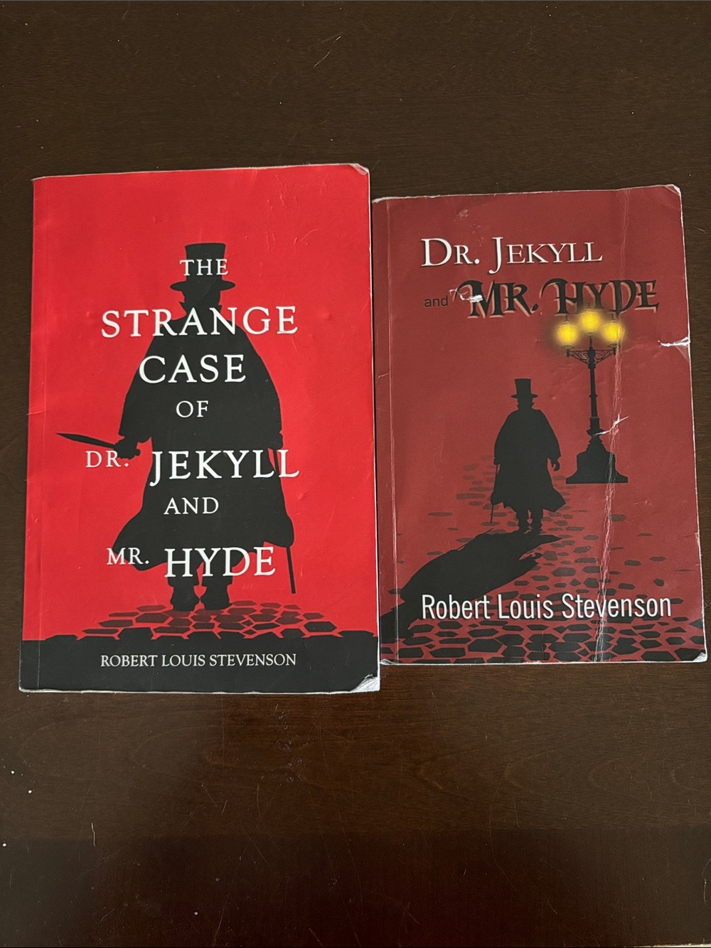 Dr. Jekyll and Mr. Hyde Red Paperback Book Set